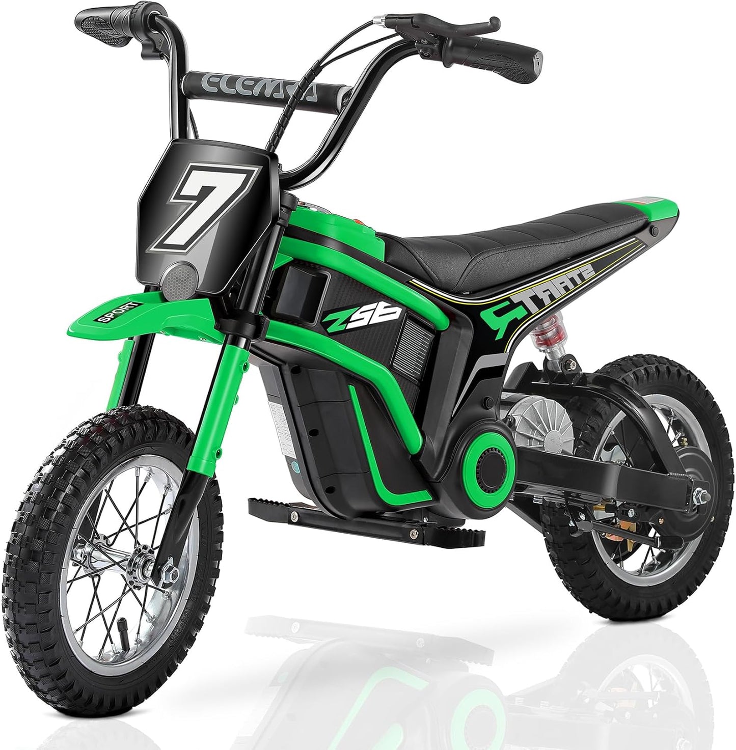 ELEMARA Electric Dirt Bike (Green)