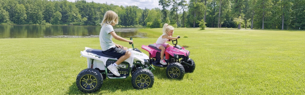 Ride on ATV Banner