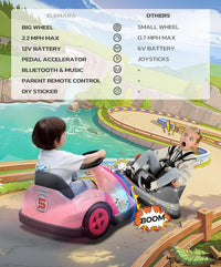 ELEMARA Toddler Bumper Car