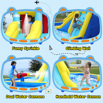 ELEMARA 20.66x16.4FT Inflatable Water Slide for Big Kids