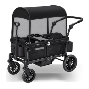 ELEMARA 2-Seater All-Terrain Wagon Stroller with Canopy
