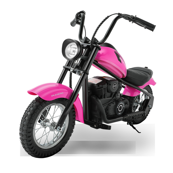 ELEMARA 24V Cruiser Electric Dirt Bike with Shock Springs