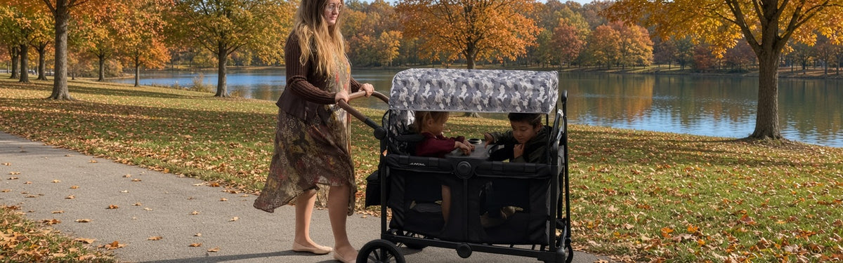 Wagon Strollers Banner