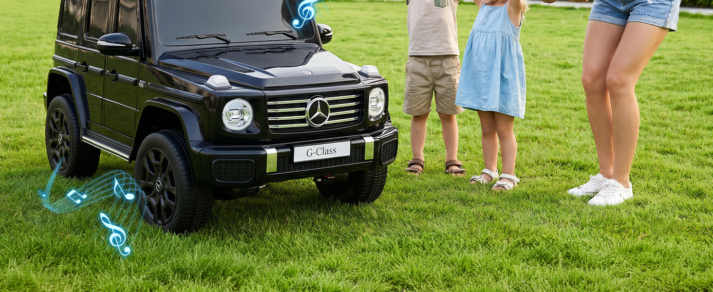 ELEMARA Mercedes G500 ride-on music and family fun